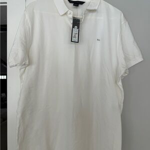 Marc Jacobs White Polo Shirt NWT